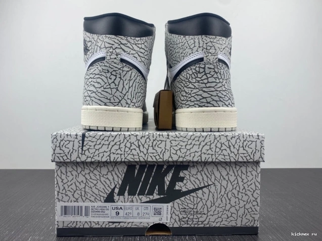 Cheap Air Jordan DZ5485-052 1 White Cement OG High 0702
